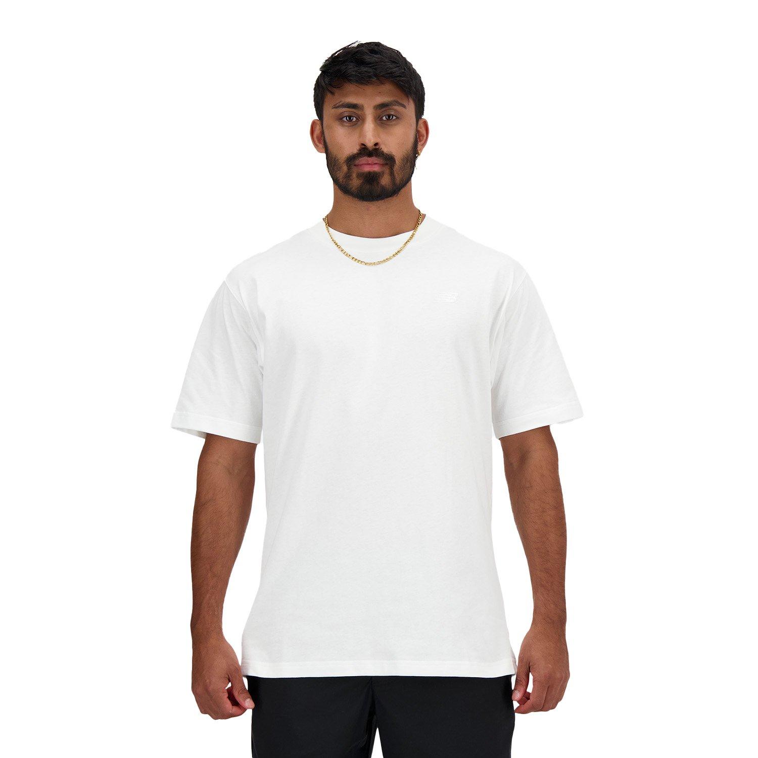 New Balance Men's Athletics Cotton Tee - White